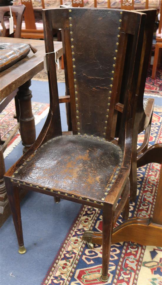 A pair of Secessionist style chairs